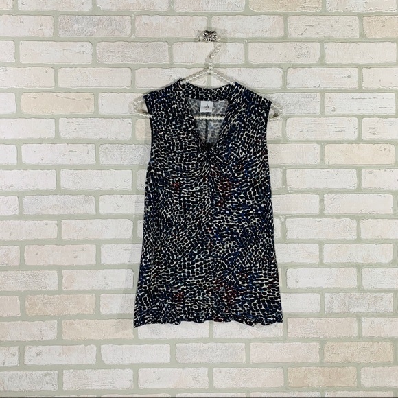 Cabi Style 3242 Bowie Knot Sleeveless Tee Size S - Picture 3 of 8